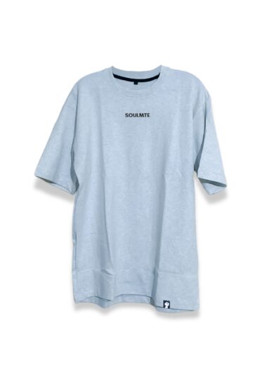 Muted White Oversized T-Shirt by Soulmate Originals
