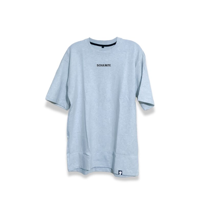 Muted White Oversized T-Shirt by Soulmate Originals