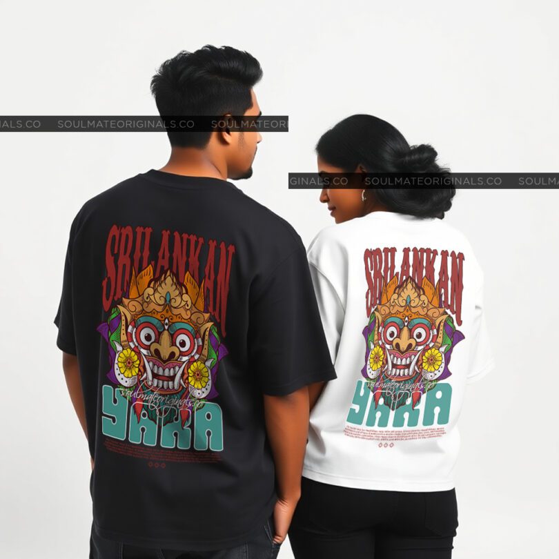Sri Lankan Yaka Oversized Tee - Image 2