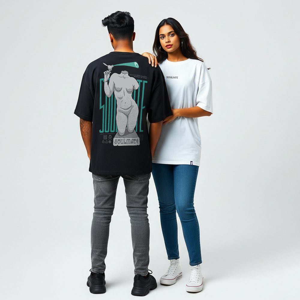 Broken Venus Streetwear Oversized Tee - Image 3